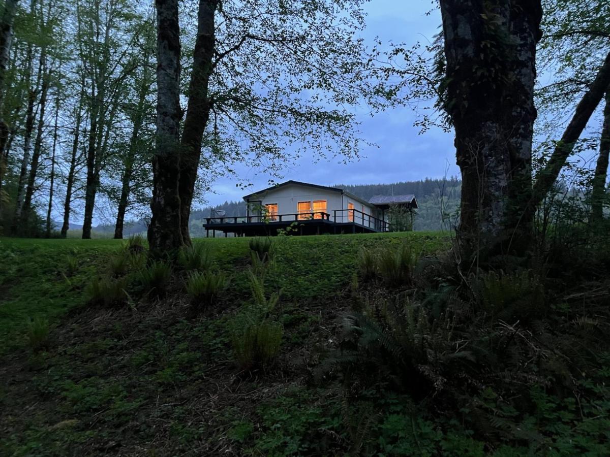 A Relaxing Getaway-A Backwoods Cabin Solduc River Beaver Exterior foto